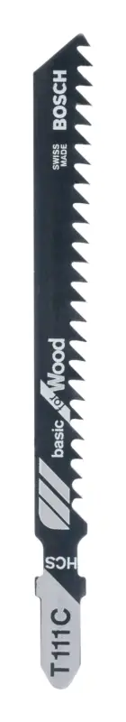 Bosch Zubehör Stichsägeblatt HCS, T 111 C Basic for Wood - 2er Pack Nur Für Kurze Zeit