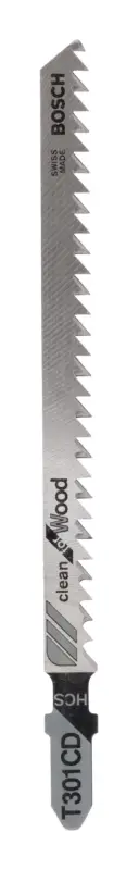 Bosch Zubehör Stichsägeblatt HCS, T 301 CD Clean for Wood - 2er Pack (Verpackungseinheit 5 Stück) Billig