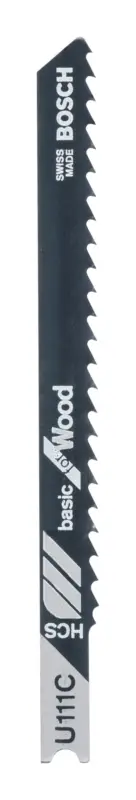 Bosch Zubehör Stichsägeblatt HCS, U 111 C Basic for Wood - 2er Pack Billig