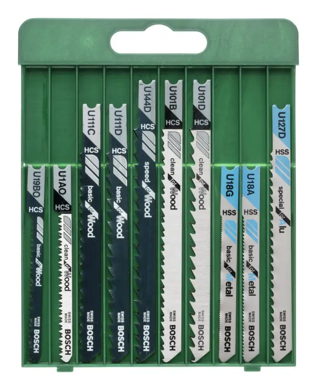Bosch Zubehör Stichsägeblatt-Set mit U-Schaft, 10-teilig (Verpackungseinheit 2 Sets) Schnäppchen