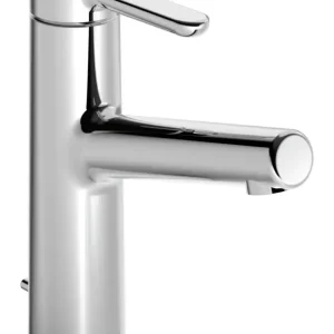 Hansa Hansadesigno Style Waschtisch-Einhand-Einlochbatterie mit Zugstangen-Ablaufgarnitur Ausladung 128 mm Preis Gesenkt