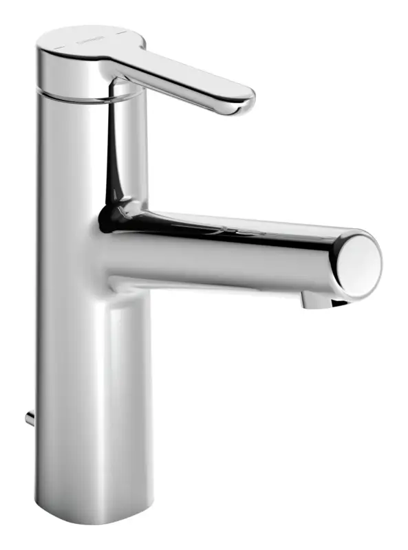 Hansa Hansadesigno Style Waschtisch-Einhand-Einlochbatterie mit Zugstangen-Ablaufgarnitur Ausladung 128 mm Preis Gesenkt