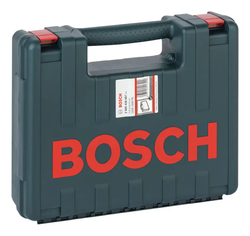 Zertifiziert Bosch Kunststoffkoffer für GSB 13 RE GSB 1600 RE - 350 x 294 x 105 mm
