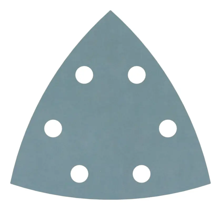 Neu Bosch Pro F355 Schleifblatt, 6 Löcher, 93 mm, G1200 - 5er-Pack (Verpackungseinheit 5 Stück)