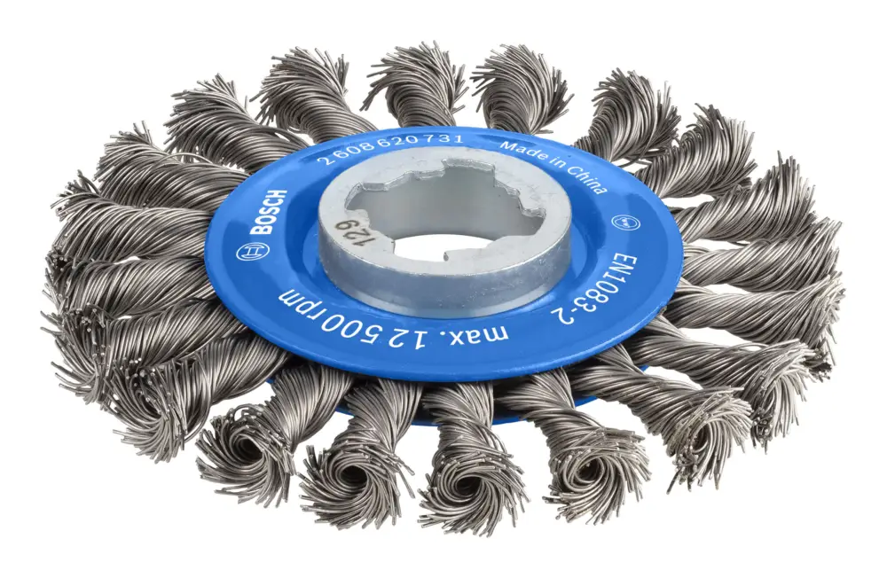Bosch Pro Metal heavy X-Lock Scheibenbürste, 115 x 0,5 mm, Gewinde Highlight