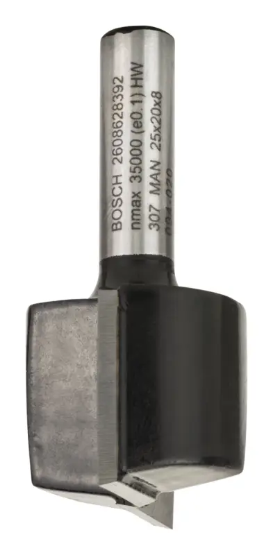 Bosch Pro Nutfräser zweischneidig - 25 x 20 x 51 x 8 mm Knallerangebot
