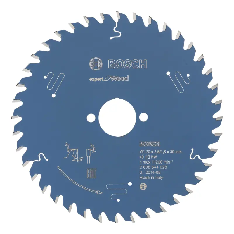 Bosch Expert Wood Kreissägeblatt, 170 x 30 x 2,6 mm, 40 Zähne Versand Am Gleichen Tag