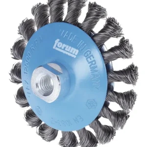 Sonderangebot Forum Kegelbürste Stahldraht M14 100 x 0,5 mm gezopft