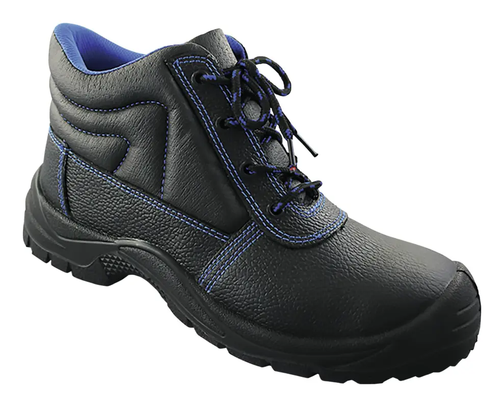 Hase Safety Bau-Schnürstiefel Leon S3, schwarz, Größe 41 (Verpackungseinheit 1 Paar) Expressversand
