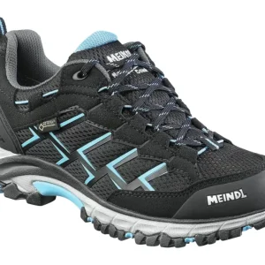 Meindl Sportschuh 3823-01 schwarz/azur Größe 37,5 / 4,5 (Verpackungseinheit 1 Paar) Markenprodukt