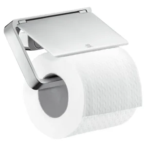 Kracherpreis Axor Universal abgerundet Toilettenpapierhalter mit Deckel - Chrom