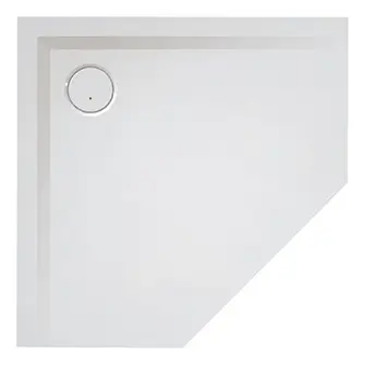 Hoesch Muna Fünfeckduschwanne 900 x 900 mm - Weiß Bestseller