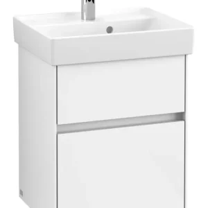 Direktkauf Villeroy & Boch Collaro Waschbeckenunterschrank für Becken mittig für Collaro 2 Auszüge 460 x 546 x 374 mm - Glossy White / White Matt