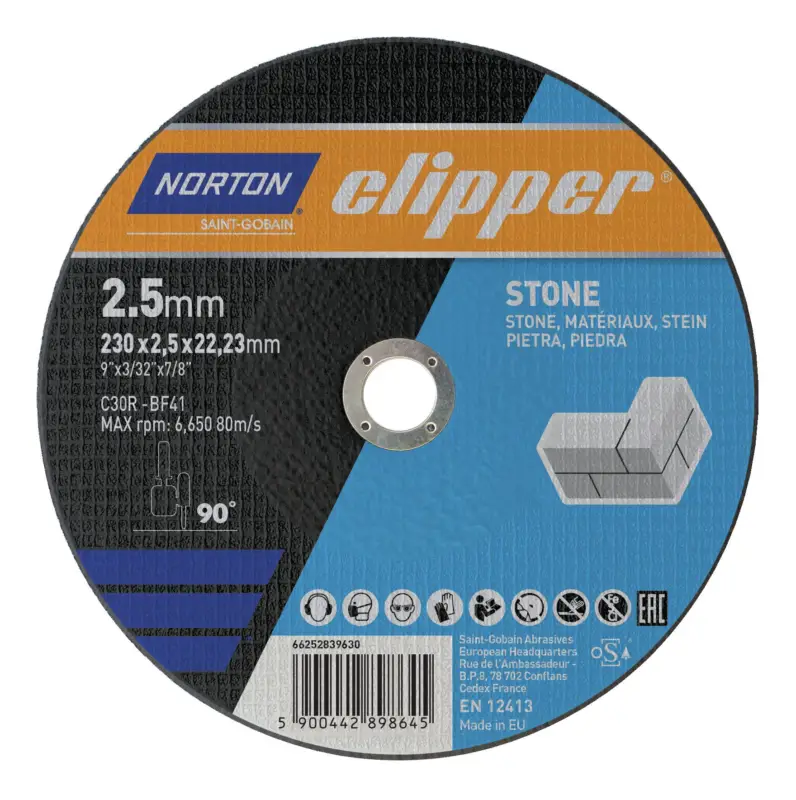 Clipper Trennscheibe Stein C30R-230 x 2,5 x 22,23 mm Sonderaktion
