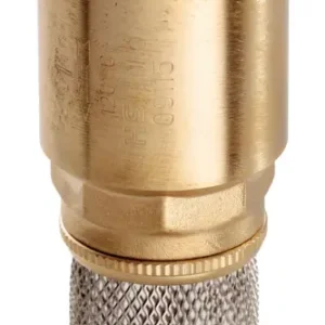 Hermann Schmidt Euro-Fußventil 1050 1", Messing, mit Saugkorb aus Edelstahl Mega-Angebot