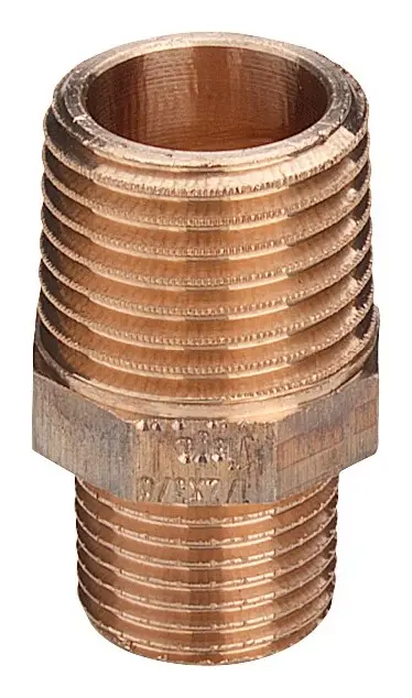 Viega Reduziernippel 3245 R 1xR 1/2, Rotguss, Mehrkant Kracherpreis
