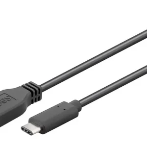 Sonderaktion Goobay SuperSpeed-Kabel 1m USB-A USB-C Steck 2p 3p