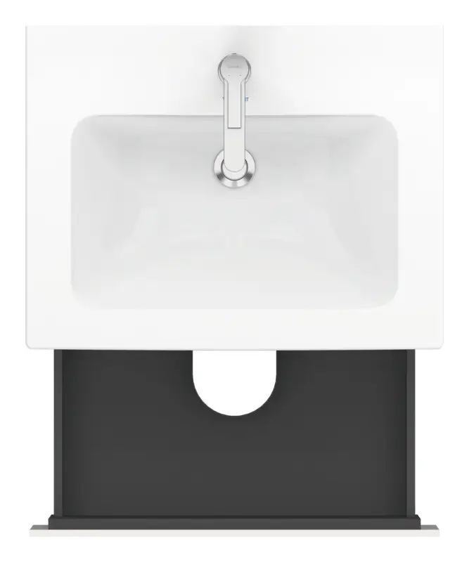 Duravit L-Cube Waschtischunterschrank mit 2 Auszügen 620 x 550 x 481 mm - Weiß Hochglanz Dekor Meistverkauft
