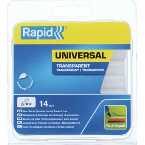 Neue Ware Rapid Klebesticks universal transparent a125g.Isaberg