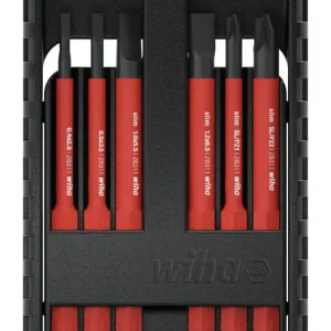 Finale Aktion Wiha Wechselklingen-Satz VDE slimBit electric PlusMinus/PZ, Schlitz 6-teilig