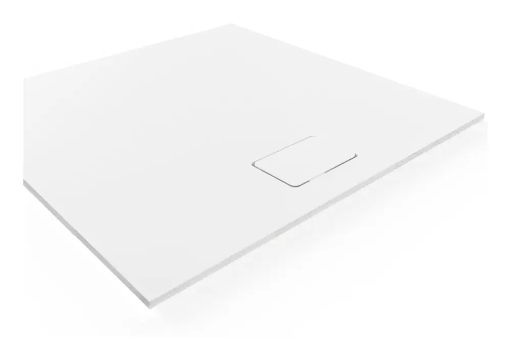 Nordholm Slimline Duschboard 1200 x 900 mm - Weiß Sichere Zahlung