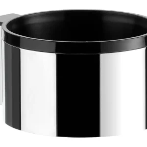Emco system 2 Halterung (für Haartrockner 3559 212 01) Innendurchmesser 69 mm - Chrom/Schwarz Direkt Vom Hersteller