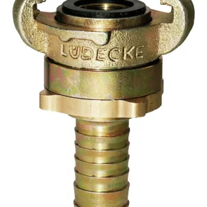 Preiswert Lüdecke MODY-Schlauchkupplung DIN 3238, Temperguss Tülle 19 mm, 3/4"