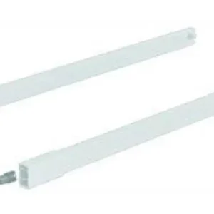 Hettich ArciTech Set Längsreling / 500 mm, weiß, links und rechts Versand Am Gleichen Tag