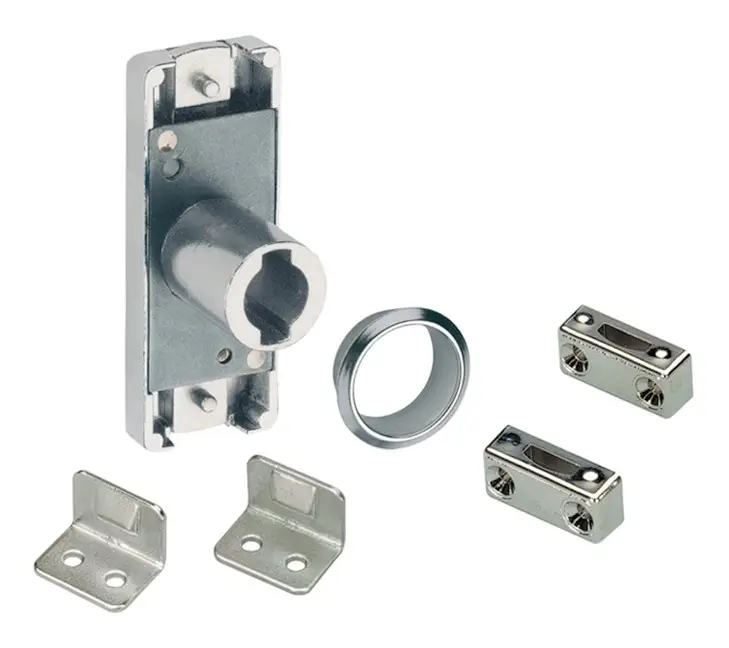 Heißes Angebot Hettich Prestige 2000 Set Zylinderschubstangenschloss Z23, ø 18 mm, rechts