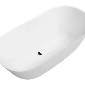 Villeroy & Boch Theano Freistehende Badewanne 1550 x 750 mm - Stone White Expressversand