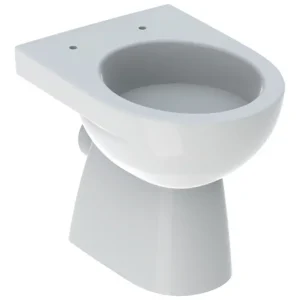 Top-Seller Geberit Renova Tiefspül-WC bodenstehend Abgang horizontal - Weiß mit KeraTect