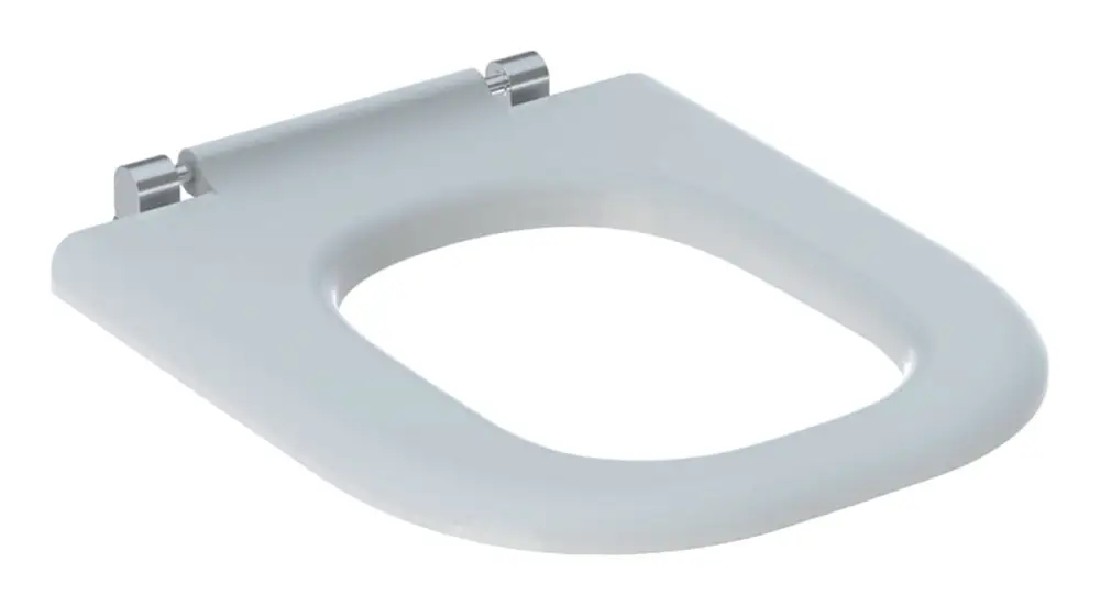 Geberit Renova Comfort WC-Sitzring eckig - Weiß Highlight