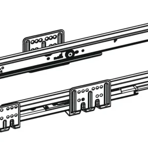 Hettich Unterflur-Vollauszug, 9240888, 300 mm, Stahl Finale Aktion