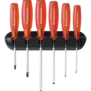 Günstig PB Swiss Tools Schraubendreher-Satz 6-teilig Schlitz PH im Wandhalter Multicraft