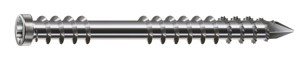 Spax Terrassenschraube Zylinderkopf T-STAR+ 5 x 50/22,5 A2 Fixgewinde (Verpackungseinheit 500 Stück) Neu