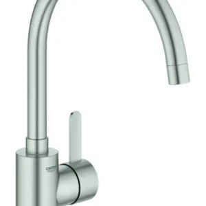 Grohe Eurosmart Cosmopolitan Einhand-Spültischbatterie hoher Auslauf - Supersteel Direktkauf
