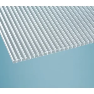Markenprodukt Premium Polycarbonat Hohlkammerplatte 980 x 2000 x 16 mm - Klar
