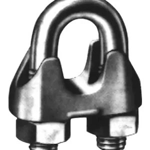 Pösamo Drahtseilklemme ehem. DIN 741 verzinkt 3 mm 1/8" (Verpackungseinheit 100 Stück) Knallerangebot
