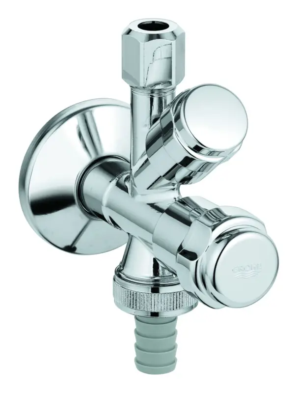 Grohe Original WAS® Kombi-Eckventil DN 15 mit Rückflussverhinderer - Chrom Finale Aktion