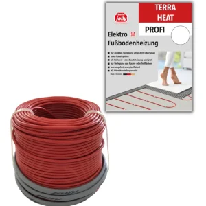 Top-Angebot Jollytherm Terraheat Profi Elektro Fußbodenheizung / Fläche 5,5 m² / Heizleistung ca. 750 W