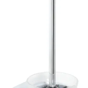Top-Preis Bravat Metasoft WC-Wandgarnitur - Chrom/Glas satiniert
