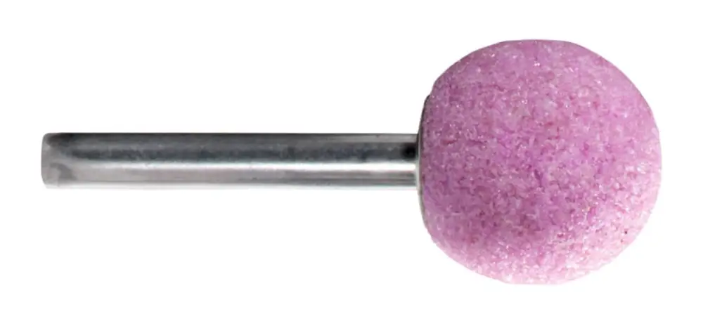 Neu Metabo Edelkorund-Schleifstift 25 x 25 x 40 mm Schaft 6 mm K 36 Kugel