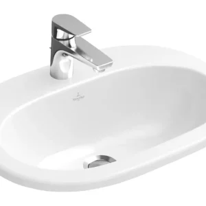 Villeroy & Boch O.novo Einbauwaschbecken 560 x 405 x 200 mm - Weiß Alpin mit CeramicPlus Beliebt