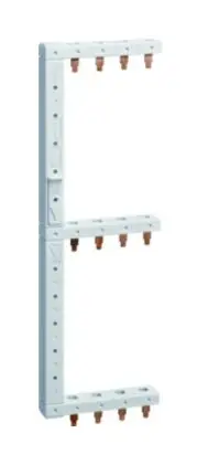 Hager Phasenschiene 3+N 271mm 10qmm 63A Stift isoliert Versand Am Gleichen Tag