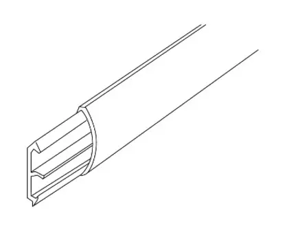 Begrenztes Angebot Kleinhuis HKL Aufbodenkanal Kunststoff steingrau 50x13x2000mm RAL7030 2 Trennwände (Verpackungseinheit 2 Meter)