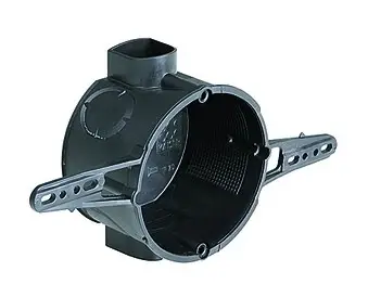 Preisreduziert Kaiser Gerätedose UP ohne Funktionserhalt ohne Bestückung IP2X Ø60x42mm Kunststoff rund