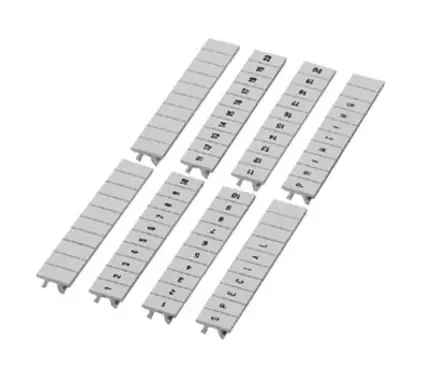Phoenix Klemmenmarkierung weiß RM=5,2mm 21-30 horizontal (Verpackungseinheit 10 Stück) Super-Preis