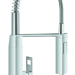 Grohe Eurocube Einhand-Spültischbatterie mit Profibrause - Chrom Aktuell