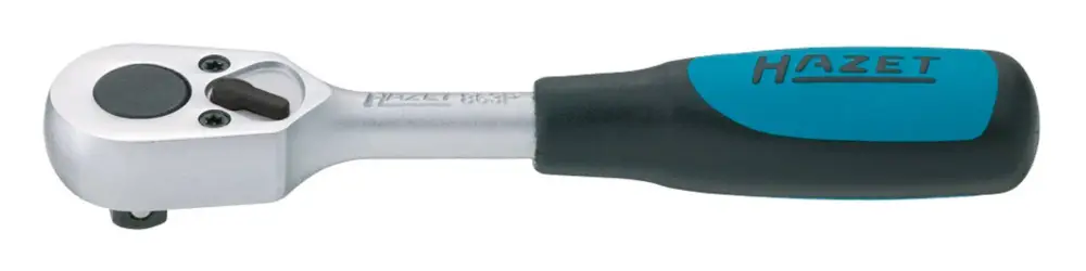 Neu Hazet Hebel-Umschaltknarre 1/4" 115 mm 20 Zähne 863P