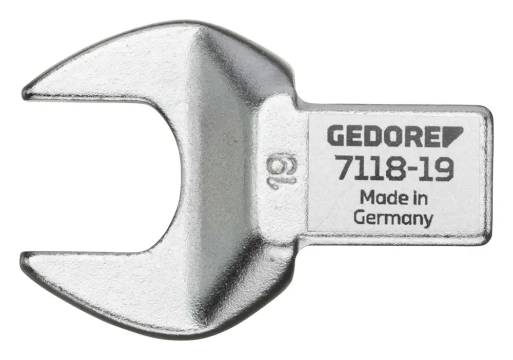 Gedore Einsteck-Maulschlüssel 19 mm Aufnahme 14 x 18 mm 4-kant Günstig